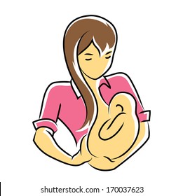 Breast feeding Mother
