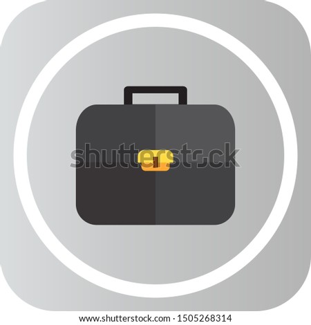 breifcase icon creative design template 