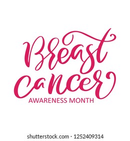 Brest Cancer awareness month calligraphy  lettering text with queen crown for brest cancer isolated on white background. - Powered by Shutterstock