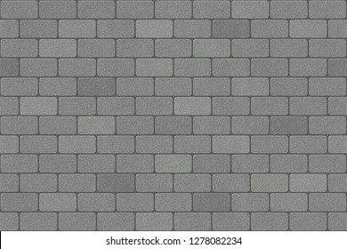 Brick pattern running bond paving texture.