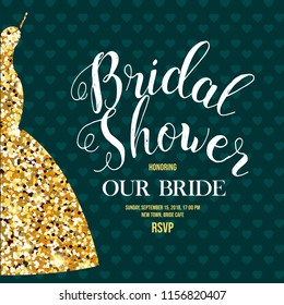 BRIDAL SHOWER INVITATION - Powered by Shutterstock