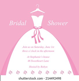 Bridal Shower Invitation - Powered by Shutterstock