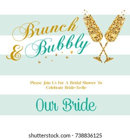 Bridal Shower invitation - Powered by Shutterstock