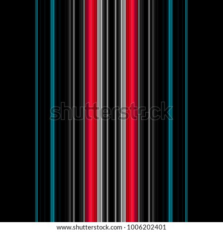 Bright abstract of contiguous vertical stripes for decoration and background with themes of repetition, conformity, variation
