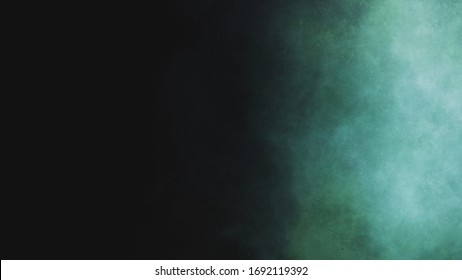 Bright abstract nebula on the dark background. Horizontal background with 16:9 aspect ratio.