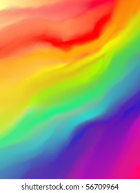 Bright Abstract Rainbow Background