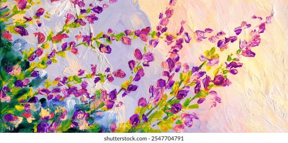 Brillante acrílico lila rosa