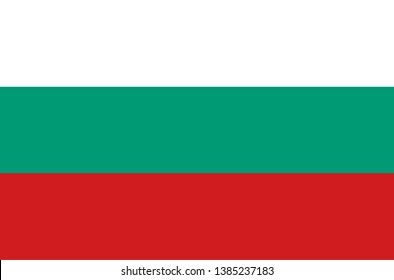 Bright background with flag of Bulgaria . Happy Bulgaria day background. Bright button with flag. Illustration with transparent background.