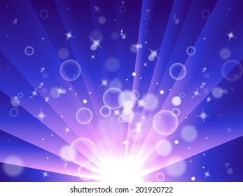 Bright Background Showing Blinking Diffusion Or Blurred Effect 