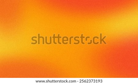 Bright blurred gradient background featuring a subtle blend of orange and yellow with a grainy noise overlay texture. Suitable for social media, product design, posters, wallpapers.