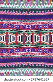 bright colour for the width stripe a many motif using.