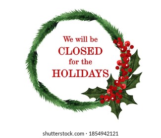 91,110 Holiday Closed Images, Stock Photos & Vectors 