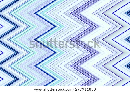 Bright geometric pattern of zigzags