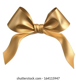 Bright Gold Bow