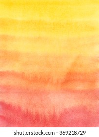 Bright Gradient. Watercolor Background. Abstract Texture.