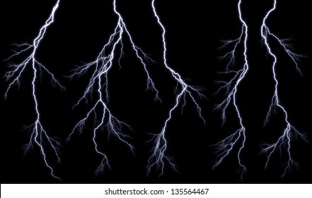 Lightning Black Background High Res Stock Images Shutterstock
