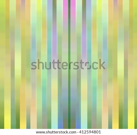 Bright multicolored abstract of alternating thick and thin vertical stripes in parallel, with gradient blur, for decoration and background