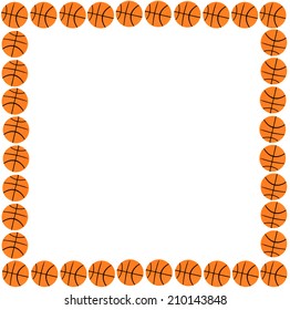 basketball page border for word free