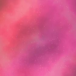 A Bright Pink Background With Tiny White Dots That Sparkle.