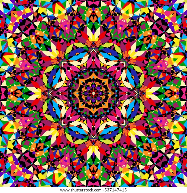 kaleidoscope patterns in art called