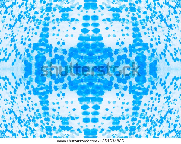 Bright Seamless Tie And Dye. Aqua Dyed Fabric. Blue\
Seamless Ink. Tie Dye Pattern. Watercolor Artistic Illustration.\
White Dyeing Clothes.\
