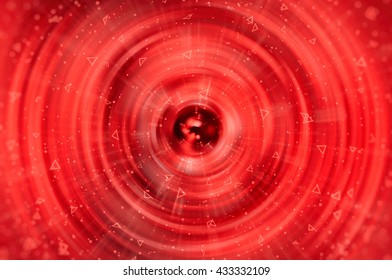 Brilliant red circles for background.