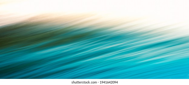 377 Turquoise Abstract Background With Golden Curved Lines Pattern ...