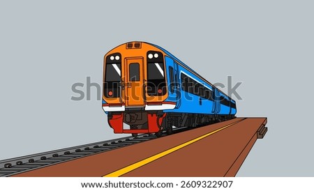 British Rail Class158 Sprinter train