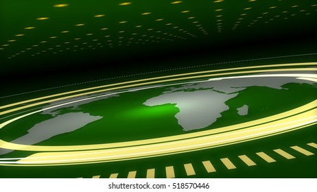 Broadcast Background, 3d rendering