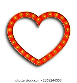 Broadway Show Lights frames. This is a part of a set which also includes uppercase letters, numbers, and symbols.
