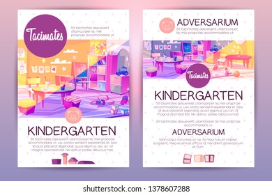 Kindergarten Brochure Images Stock Photos Vectors Shutterstock