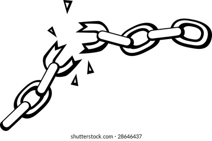 Similar Images, Stock Photos & Vectors of chains breaking - 28393156 ...