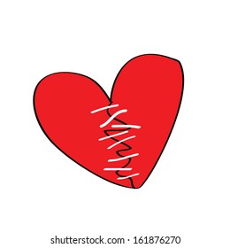 1,020 Broken heart stitch Images, Stock Photos & Vectors | Shutterstock