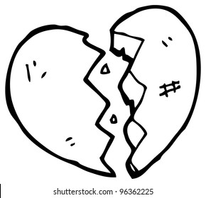 12,415 Broken heart line Images, Stock Photos & Vectors | Shutterstock