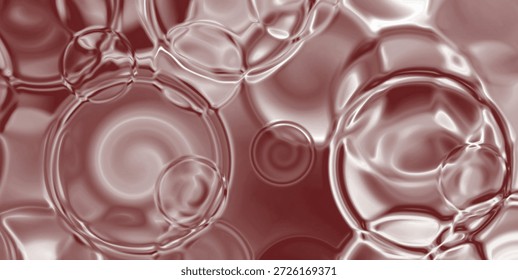 Bronze metallic bubble surface with large glossy orbs; retro-industrial luxury texture ideal for vintage or premium product themes.