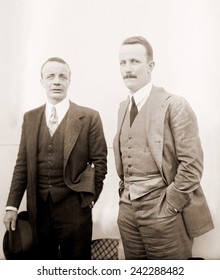 Brothers Theodore Jr. And Kermit Roosevelt After World War I. Both Had Served With Distinction And Lost Their Brother Quentin During The War.