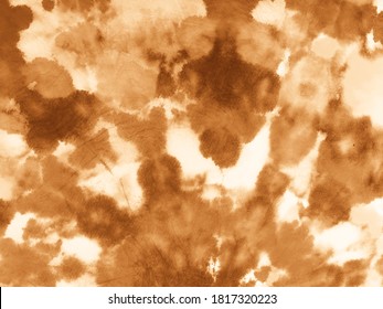 Brown Artistic Dirty Background. Aquarelle Crumpled Graphic Element. Artistic Aquarelle Wash. Fashion Watercolour Print. Batik Brush Dirty Ink Splash. Tie Dye Painting Cloth Art. - Powered by Shutterstock