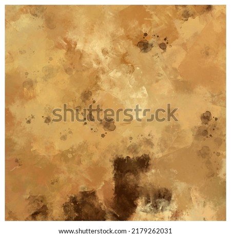 Brown, and beige Abstract Art Painting. grunge brush strokes.  abstract brush strokes acrylic paint. 