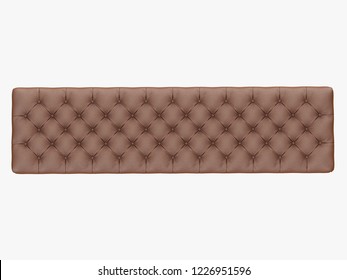 Royalty Free Upholstered Leather Bench Stock Images Photos