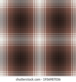 Brown blurred plaid  Seamless tartan pattern suitable for fashion interiors 