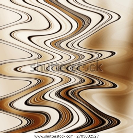 Brown gradient blurred background with wavy stripes. Warm tones.
