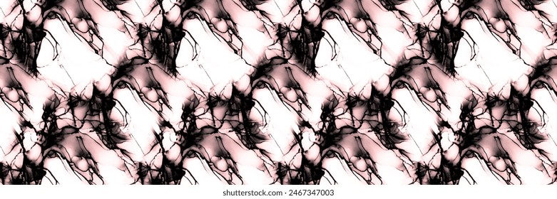 Brown Pattern. Graphic Tile. Stained Glass Painting. Wallpapers Wallpaper. White Marbling Texture. Watercolor Blotch. Artist Acrylic Paint. Ink Spread.