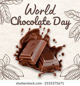 Brown Photo World Chocolate Day - Powered by Shutterstock