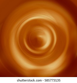 Brown Swirl Abstract Background, Creamy Background To Milk Chocolate Or Coffee Advertising Design Template Project