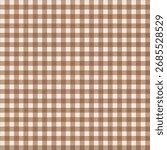 Brown and tan gingham seamless pattern, featuring small, evenly spaced checks. Excellent for earth-tone backdrops, rustic home decor, textile prints, and digital scrapbook papers.