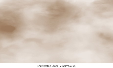 Brown and white abstract gradient background with soft ethereal cloudlike textures and smooth transitions.