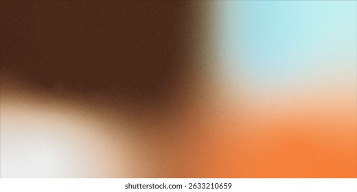 Brown White – Rustic Elegance Noise Gradient Background
