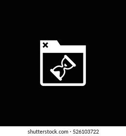 Browser Loading Icon On White Background Stock Illustration 526103722 ...