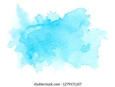 brush blue watercolor.backdrop image