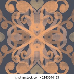 brush pattern by using watercolor techniques resulting in a unique pattern Use colors that are pleasing to the eye. Pattern inspired by flowers. Can be used to make prints on clothes or various items.